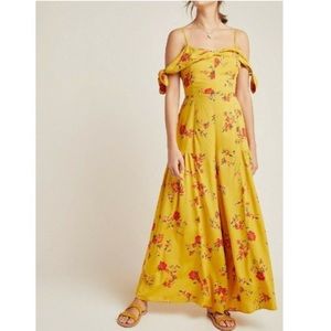 Anthropologie Londonderry Floral Jumpsuit